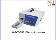 Probador electrónico de la firmeza del frotamiento de Crockmeter del equipo de prueba de la materia textil del algodón/de las lanas