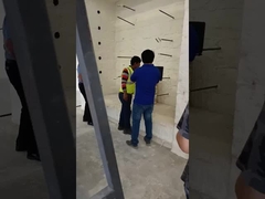 horno vertical Materiales de construcción Pruebas de resistencia al fuego