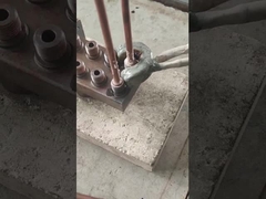 Máquina de soldadura de tuberías de cobre portátil, máquina de calefacción por inducción de 25 kW 50A