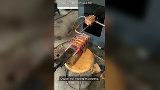 25KW High Frequency Induction Heating Machine Powerful Tool