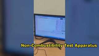 Aparato de prueba de no combustibilidad
