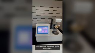 Vídeo 3 del probador del punto de inflamación de copa cerrada