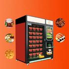 Máquina expendedora de fichas de la correa de la comida de la fruta fresca de la verdura de ensalada de la máquina expendedora de la pizza de la torta en venta