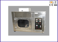 Probador horizontal plástico de la velocidad de combustión del equipo de prueba de la inflamabilidad de ASTM D 635