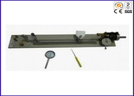 Probador de vacilación de la torsión de la mano del ISO 2061, equipo de laboratorio de la materia textil de la longitud 0~300m m de la muestra