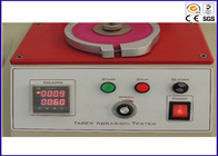 Extensamente equipo de prueba electrónico de la abrasión de Taber del laboratorio con LCD cabeza principal o 1 de 3