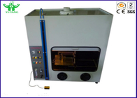 Probador ardiente horizontal plástico de la inflamabilidad de la máquina/UL94 HBF de la prueba de la espuma del ISO 9772