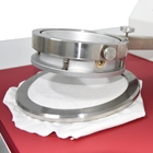 Máquina de prueba de la permeabilidad del aire de la tela de materia textil ISO 9237/ASTM D737/BS 5636