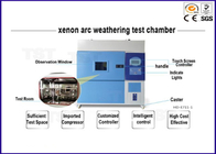 Arco solar Weatherometer del simulador de la lámpara de xenón que resiste a la cámara de la prueba de envejecimiento