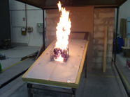 Equipo de prueba externo del fuego de la exposición del tejado de ASTM E108 para la quema de madera