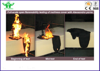 Equipo de prueba de la inflamabilidad de los colchones CFR1633 para la llama abierta