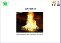 Equipo de prueba de la inflamabilidad de los colchones CFR1633 para la llama abierta