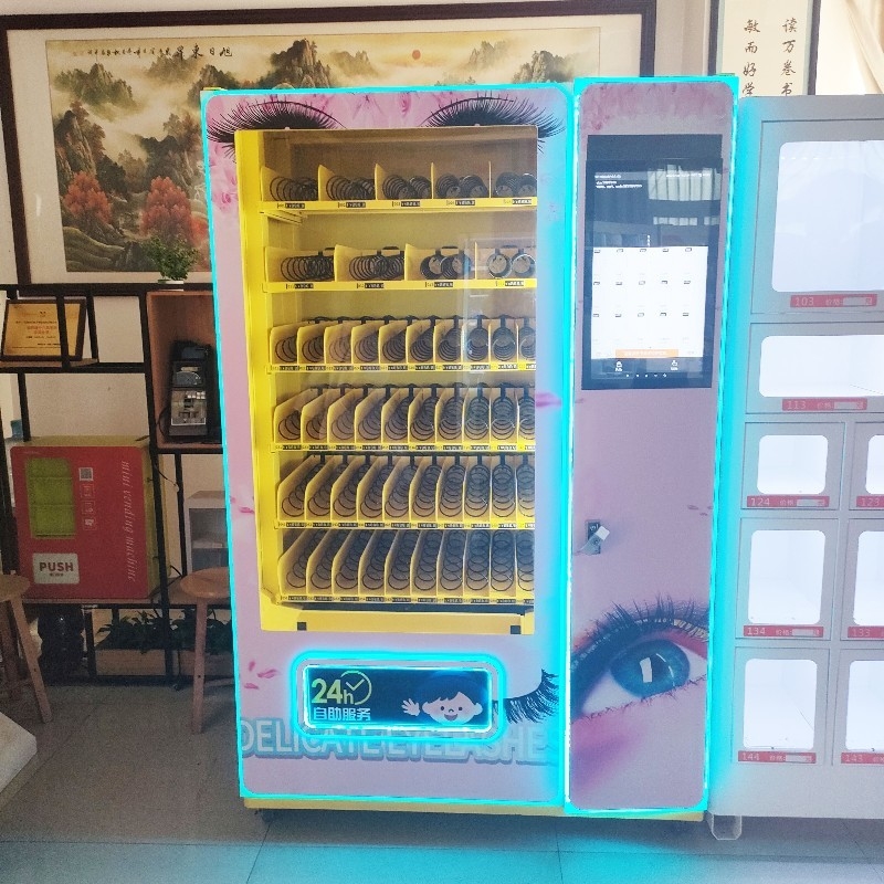 Máquina expendedora del chocolate de la etiqueta engomada de la pintura del color para el cigarrillo de la leche