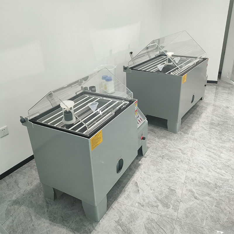 Cámara de ensayo de rociado de sal de acero inoxidable 108L SUS304 programable para ensayo de corrosión