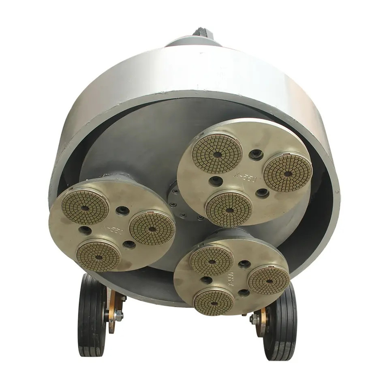 máquina de pulir del granito 220kg con 3 pedazos el tanque de la placa y de agua 10.6L de pulido