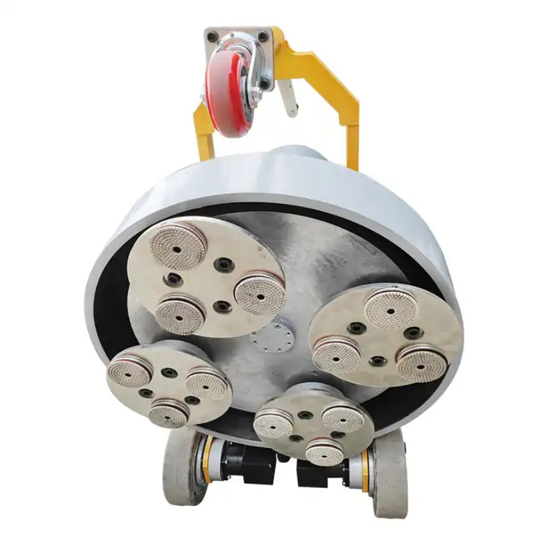 Máquina de molienda de suelo de hormigón de alto rendimiento 220V 320 Rpm con 3 placas de molienda