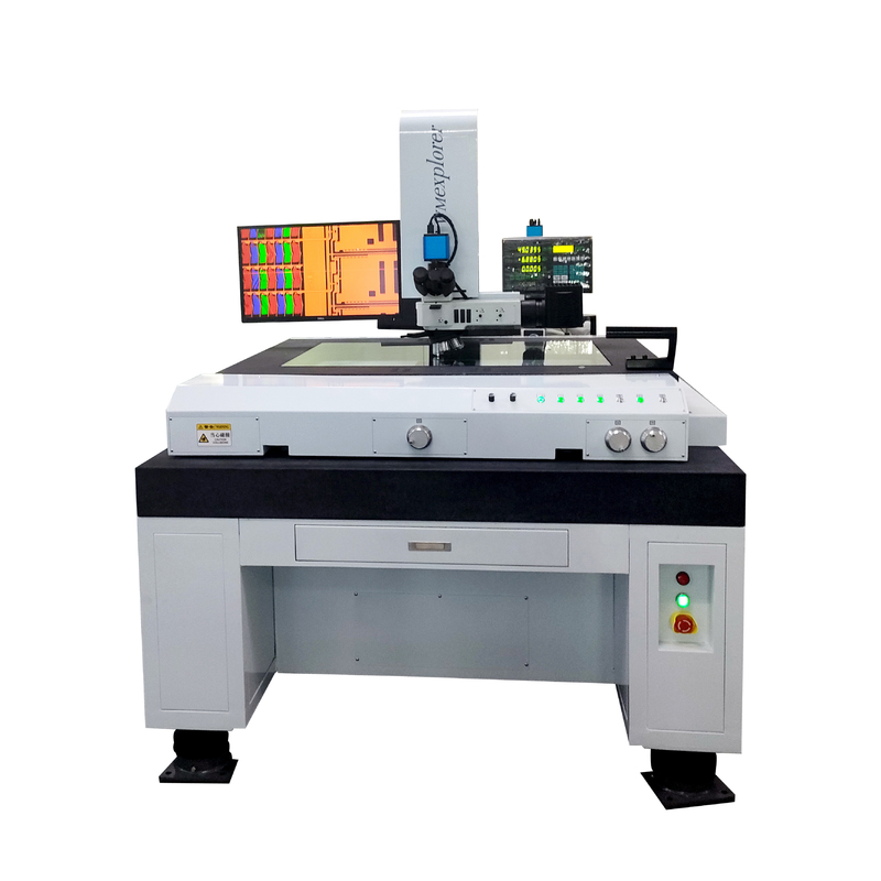 Sistema de microscopio de medición de imagen automático profesional de alta precisión con un rango de medición grande de 500 * 400 mm