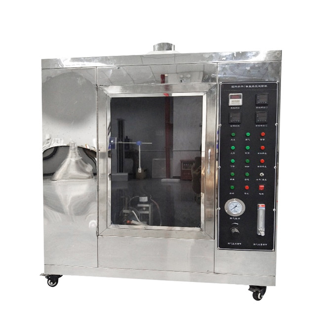 UL 94 Cámara de ensayo de quemadores horizontal y vertical con soportes totalmente ajustables