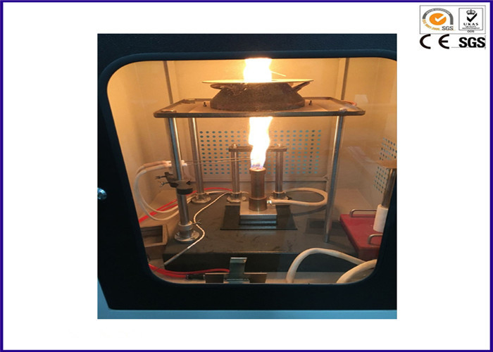 Equipo de prueba de la inflamabilidad de la tarifa de lanzamiento de calor del material de construcción/calorímetro ISO 5660-1 del cono