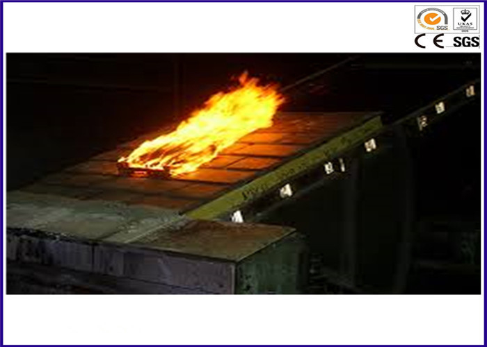 Probador ardiente de la marca del equipo de prueba de la inflamabilidad de la célula solar ASTM E 108-04