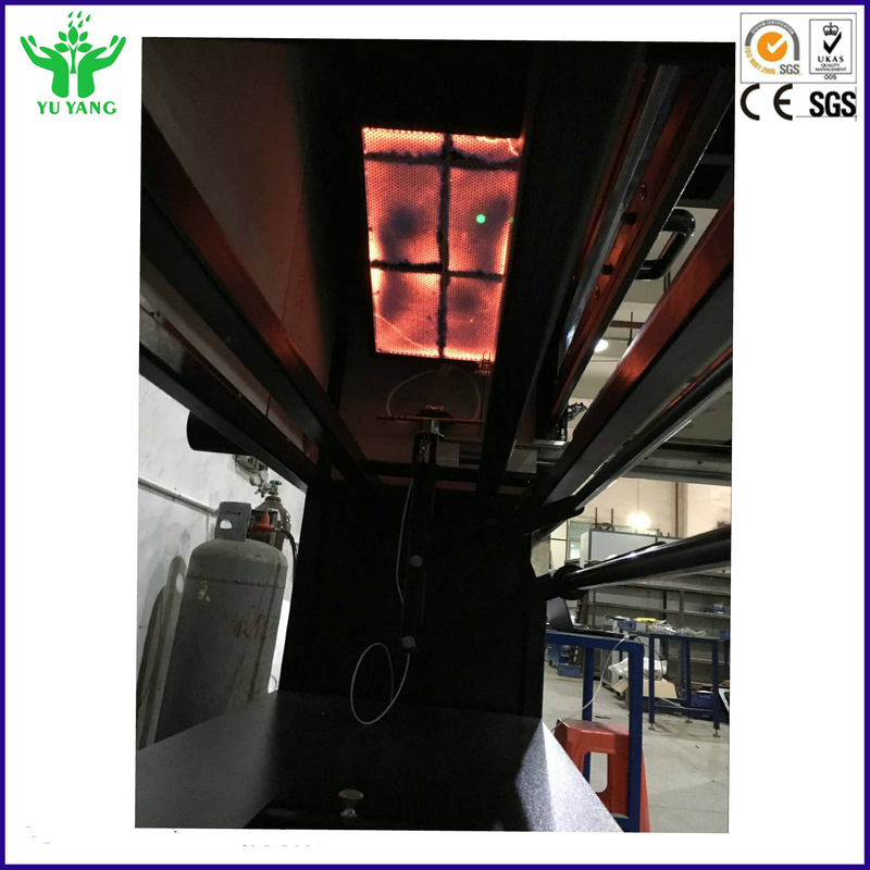 Flujo radiante crítico del probador del fuego del ISO 9239-1 ASTM E648 con una fuente radiante de la energía térmica
