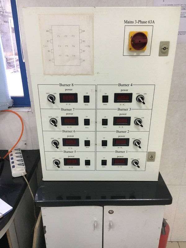 Probador del fuego del material de construcción de la pieza 20&22 de las BS 476 y horno de la prueba de resistencia de fuego de las estructuras