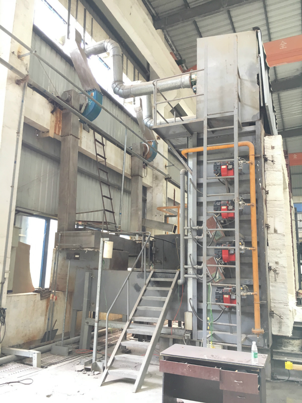 Probador del fuego del material de construcción de la pieza 20&22 de las BS 476 y horno de la prueba de resistencia de fuego de las estructuras