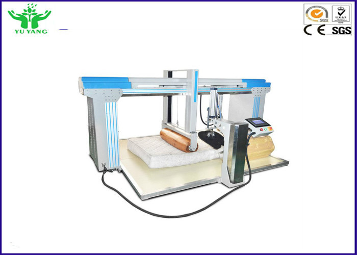 Máquina de prueba completa de los muebles de la durabilidad para la superficie del colchón 90±5mm/min