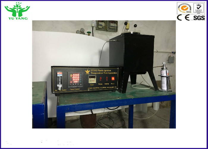 Probador de la temperatura de ignición del plástico del equipo de prueba del fuego del laboratorio ISO 871