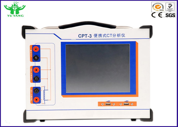Sistema eléctrico de la prueba del transformador corriente del Ct, equipo de prueba del Ct de la pantalla táctil