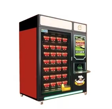 Máquina vendedora de hielo de jugo de café digital inteligente con opción de pizza de incienso disponible para la venta
