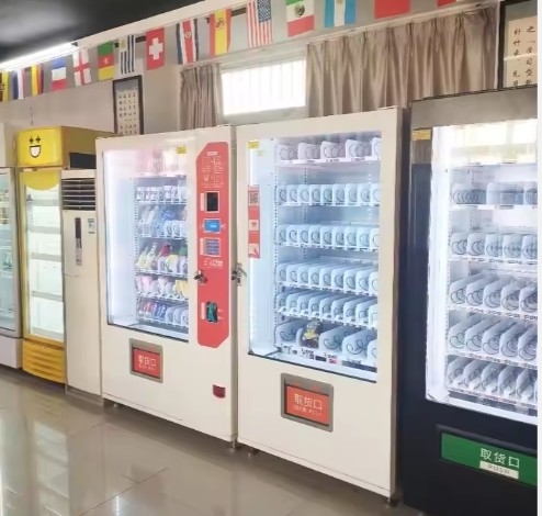 Máquina de venta automática con calefacción rápida y gran capacidad para comidas calientes y frías
