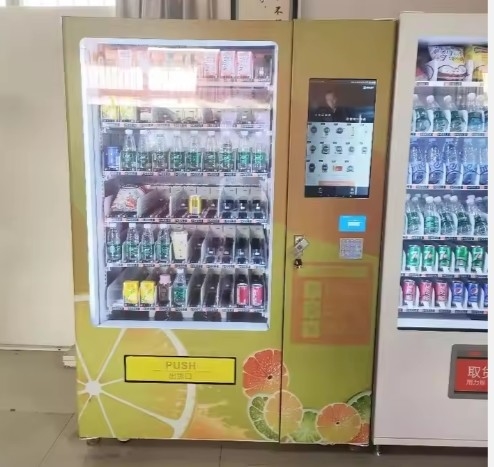 Máquina de venta automática con calefacción rápida y gran capacidad para comidas calientes y frías