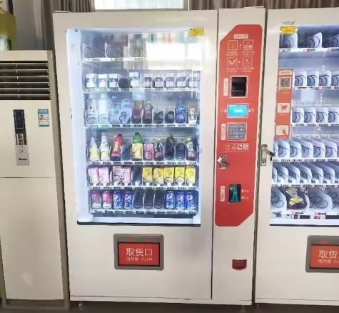 Máquina de venta automática con calefacción rápida y gran capacidad para comidas calientes y frías