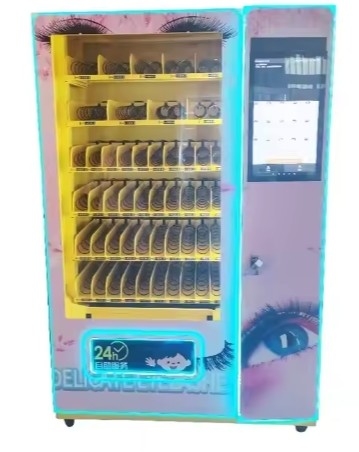 Puerta de aislamiento patentada y lista digital en la máquina expendedora automática para durabilidad y comodidad