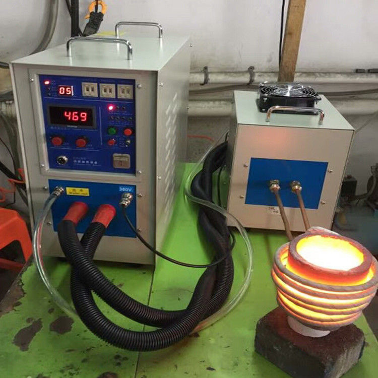 Máquina portátil de sellado por inducción con revestimiento de tapa, máquina de calentamiento por inducción de alta frecuencia 25KW, calentador de rodamientos para juego de pruebas eléctricas