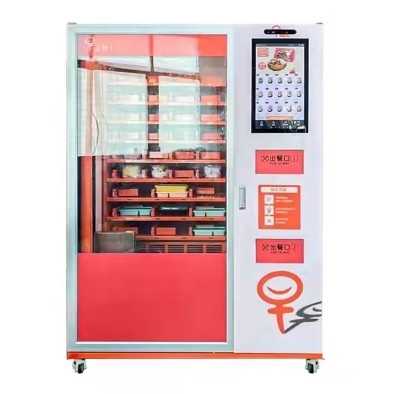 Color personalizable Máquina de venta de snacks y bebidas pantalla táctil Sistema de pago personalizable