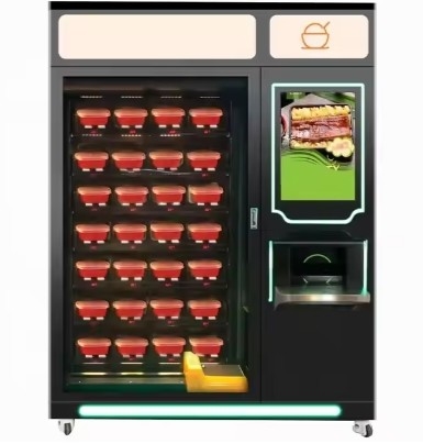 Color personalizable Máquina de venta de snacks y bebidas pantalla táctil Sistema de pago personalizable