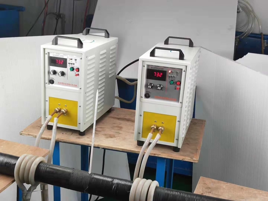 Herramienta de calentamiento por inducción portátil para soldadura y tratamiento térmico de metales en el sitio
