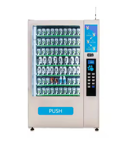 Máquina vendedora portátil compacta fácil de instalar en cualquier lugar adecuado para tiendas pequeñas