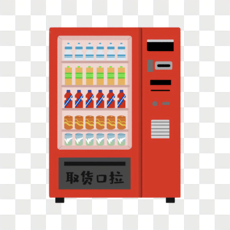 Sistema de refrigeración por absorción automática Comida rápida Desayuno Comida de almuerzo Caja de venta Máquina para oficina