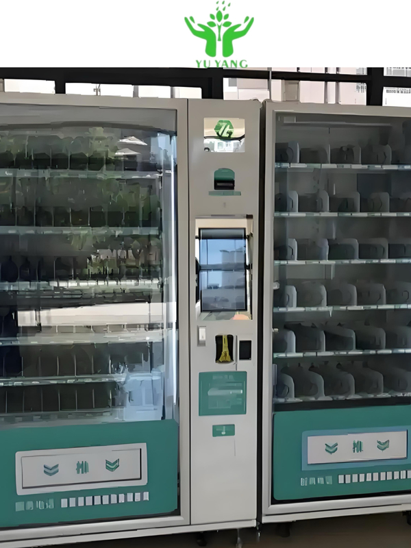 Máquina de venta rápida para centros comerciales que ofrece una amplia gama de dulces