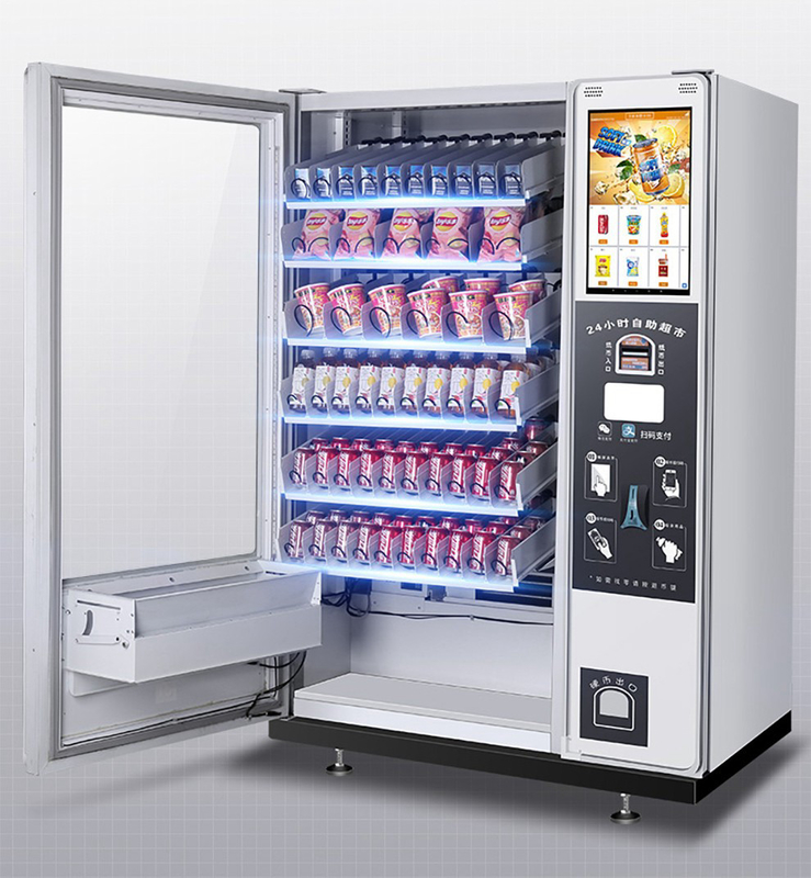 Máquina expendedora para tiendas pequeñas Ideal para vender bocadillos y bebidas populares