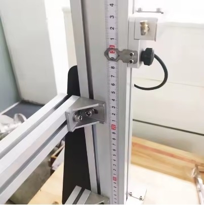 Instrumento de ensayo ISO de resistencia a la llama de tejidos para materiales textiles de juguete Ángulo de llama ajustable