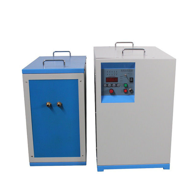 Horno de calefacción por inducción magnética para tubos de acero 40kw Potencia de salida 0.5MHZ-1.1MHZ Frecuencia