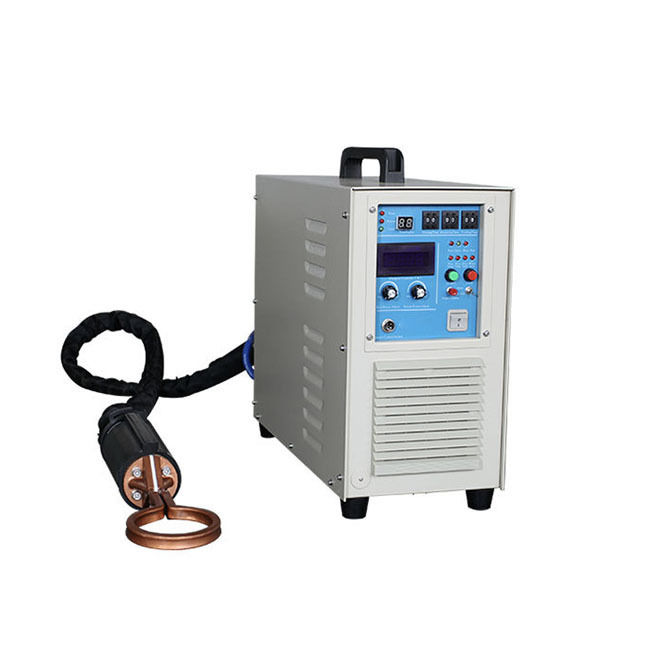 Máquina de calefacción por inducción de alta frecuencia portátil 80KW Máquina automática de hilar en caliente Máquina de inducción Botella sellador de tapa Diámetro 20-80mm