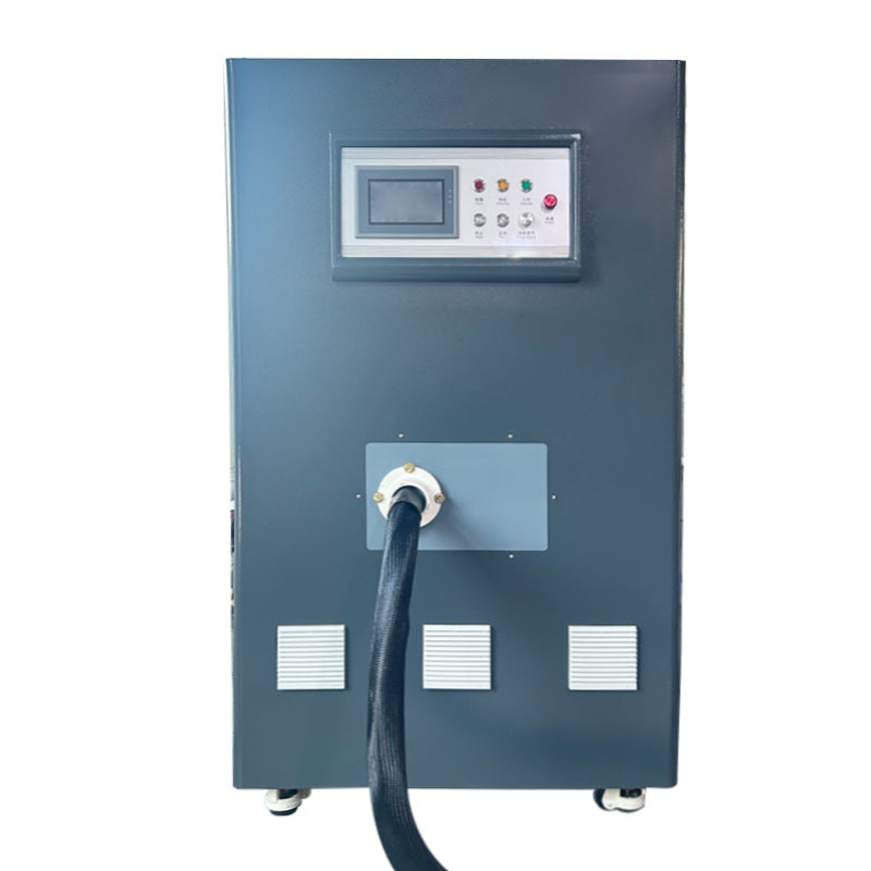 Máquina de calentamiento por inducción eléctrica de 120 KW para forja de horno para forja de pernos, tuercas y martillos, componente central