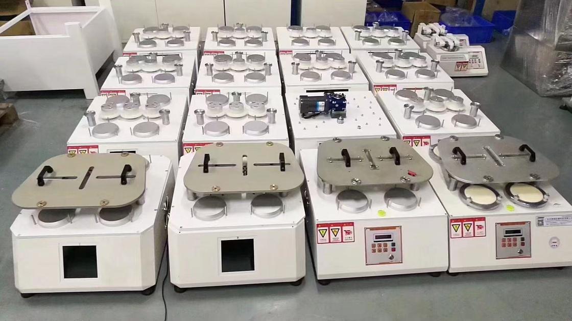 Máquina de ensayo de resistencia textil al desgaste y formación de bolitas Martindale ISO 12947-2