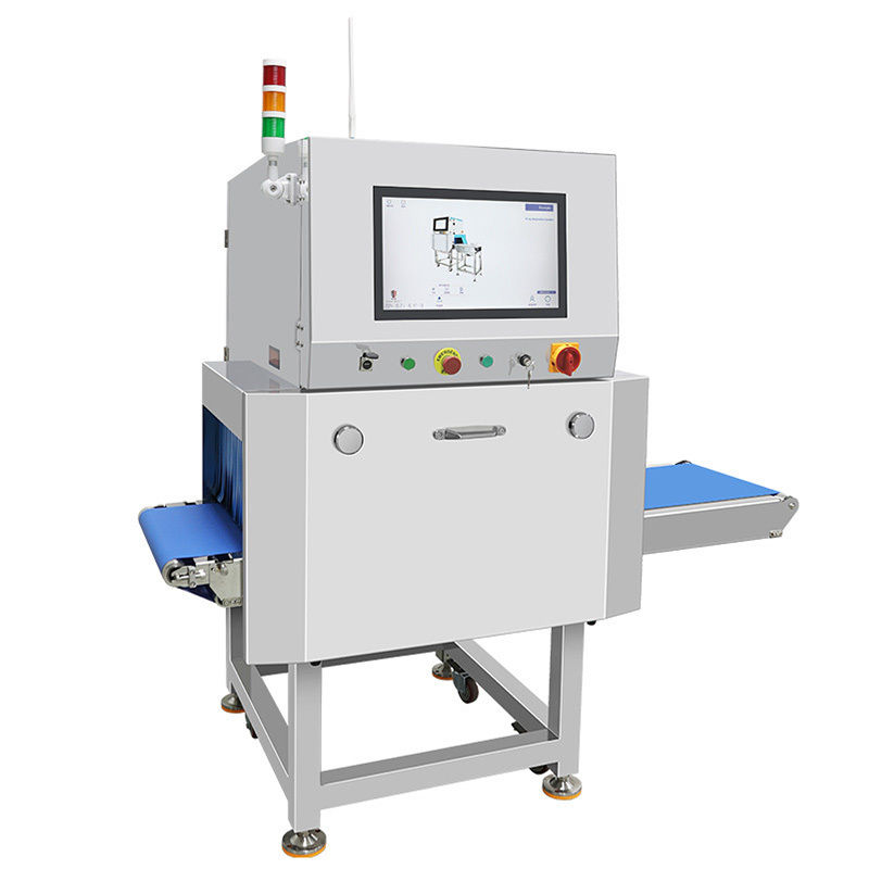 Máquina automática de detección de metales industrial de alta precisión para alimentos Carne, verduras y pescado