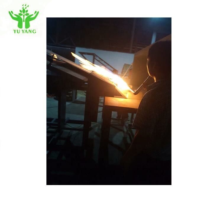 Equipo de ensayo de incendio Máquina de ensayo de la propagación de la llama y la marca de la quema de las células solares